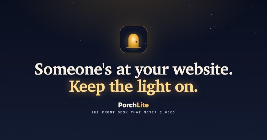 PorchLite — AI receptionist for local business